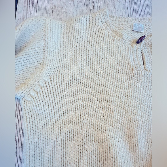 Moda Int'l Vintage 90s Hippie Wool Sweater Oversized Unisex L XL - Picture 6 of 11